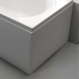 Lifestyle image of the Carron 900mm x 540mm Carronite End Bath Panel